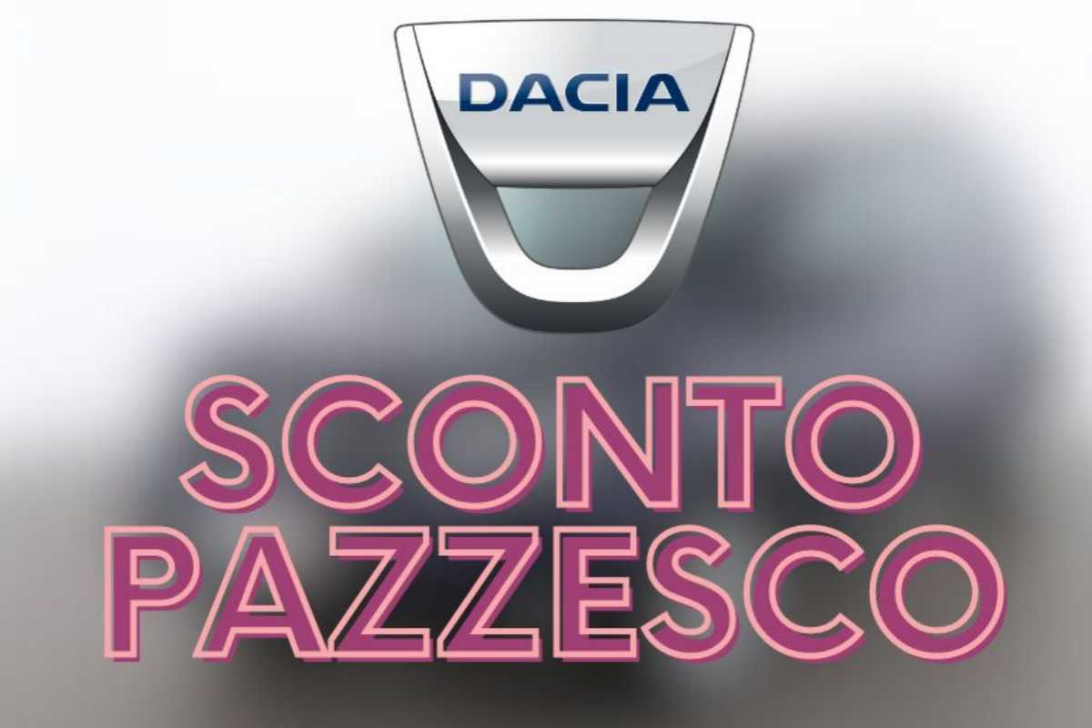 Dacia che sconto