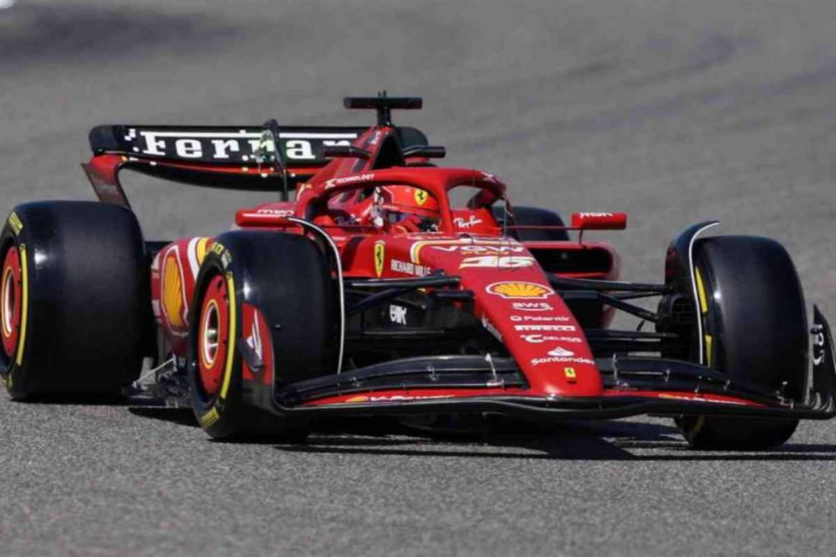 Ferrari parla Leclerc