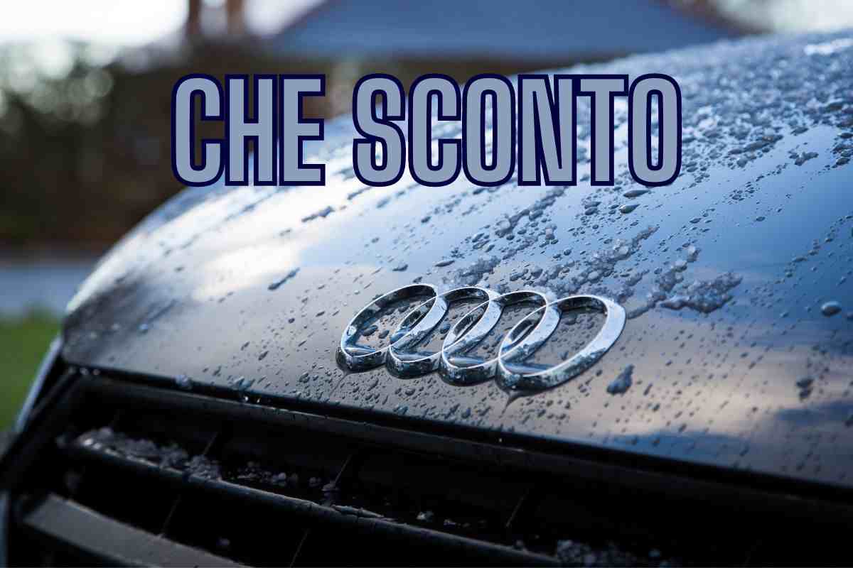 Audi, quasi 50% di sconto per l'amatissimo modello, ma devi affrettarti