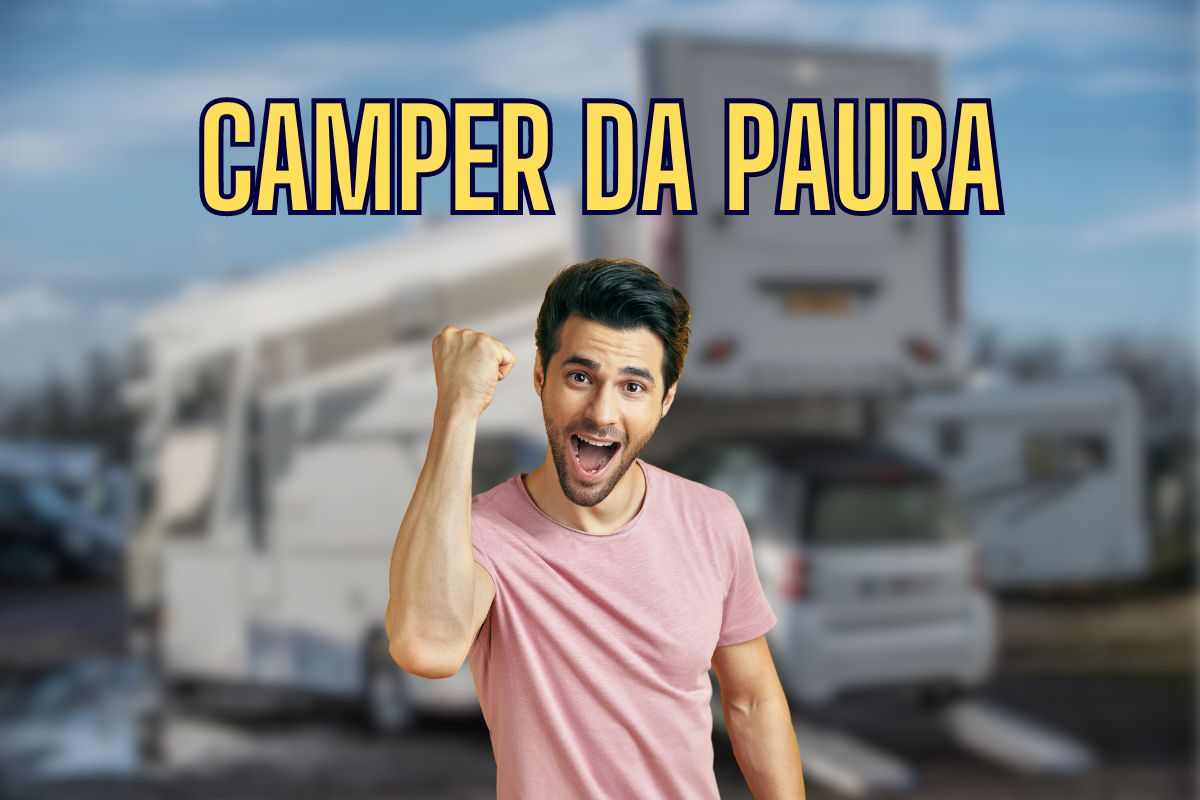 Rivoluzione camper, questo modello ha persino il garage: mai vista una cosa così (VIDEO)