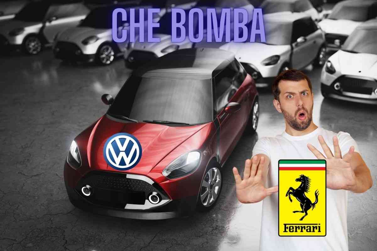 Infilano un motore Audi nella citycar Volkswagen: il risultato fa paura anche a una Ferrari