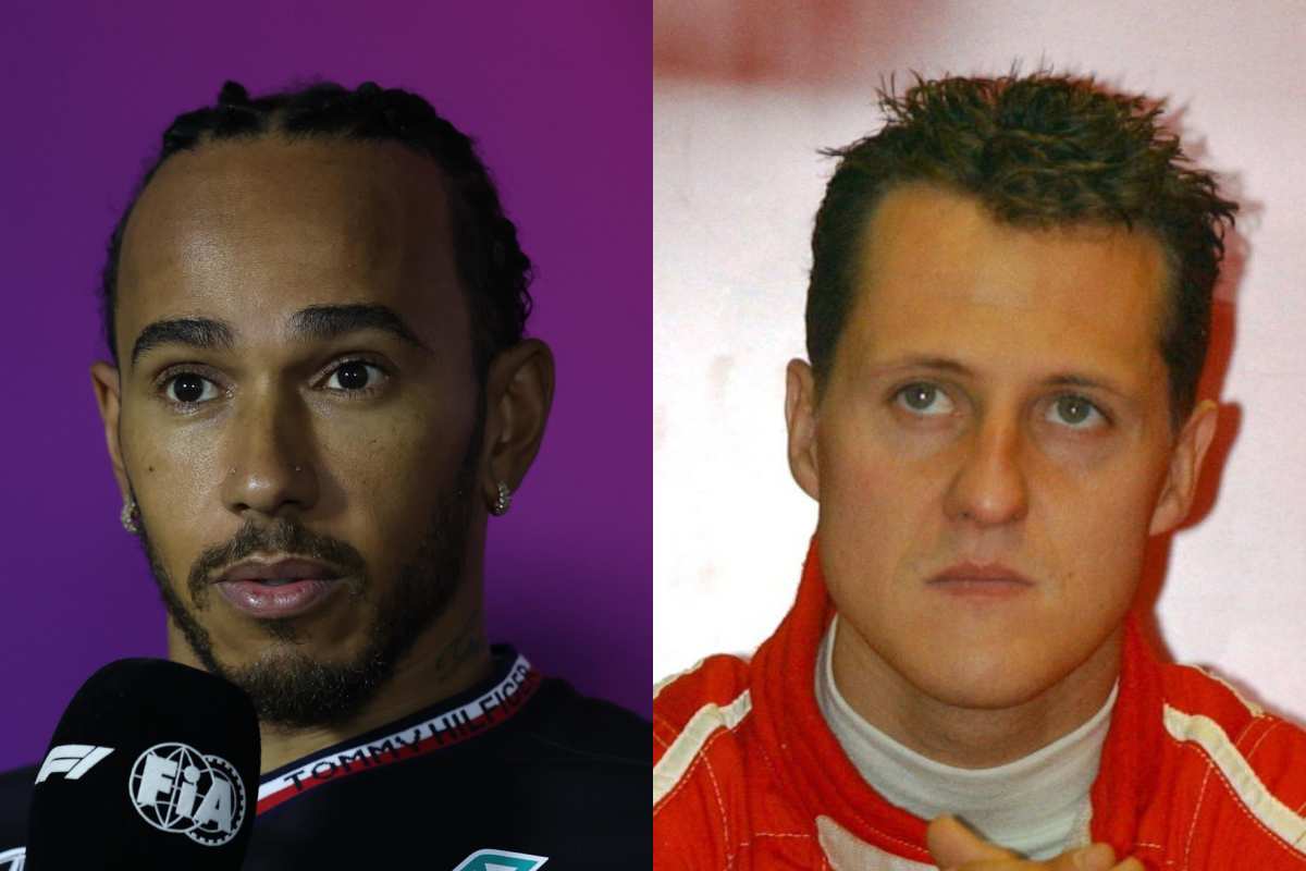 Lewis Hamilton Mercedes Ferrari Mondiale 2025 Schumacher italiano lingua