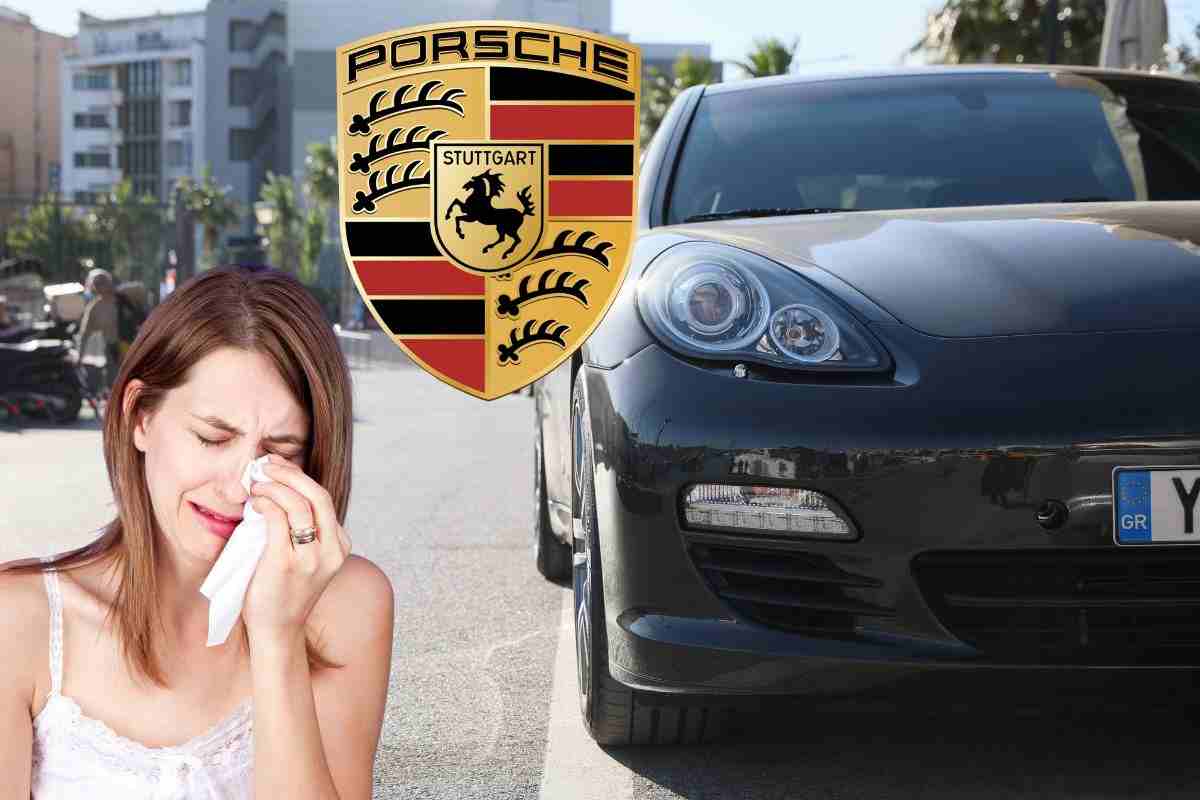 Porsche GT4 RS distrutta lacrime incredibile